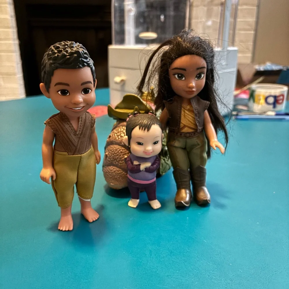 Adventure Doll Set with Brown and Purple Outfits